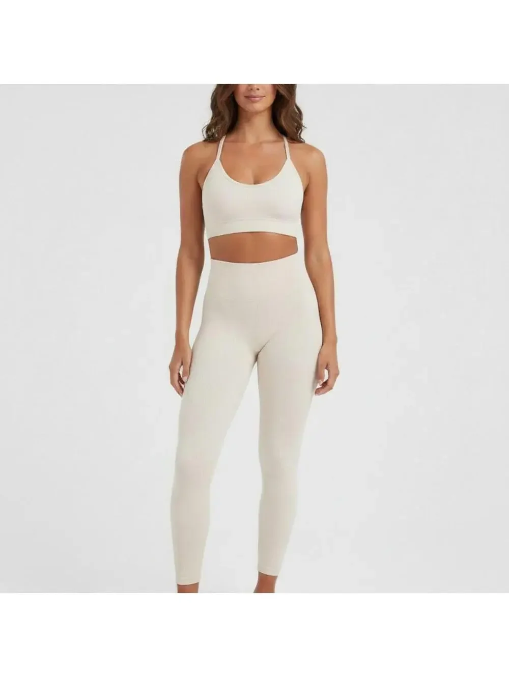 Oner Active Women's White and Cream Bra